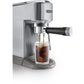 Siebträgermaschine Dedica Duo EC890.M Silber - MEGART