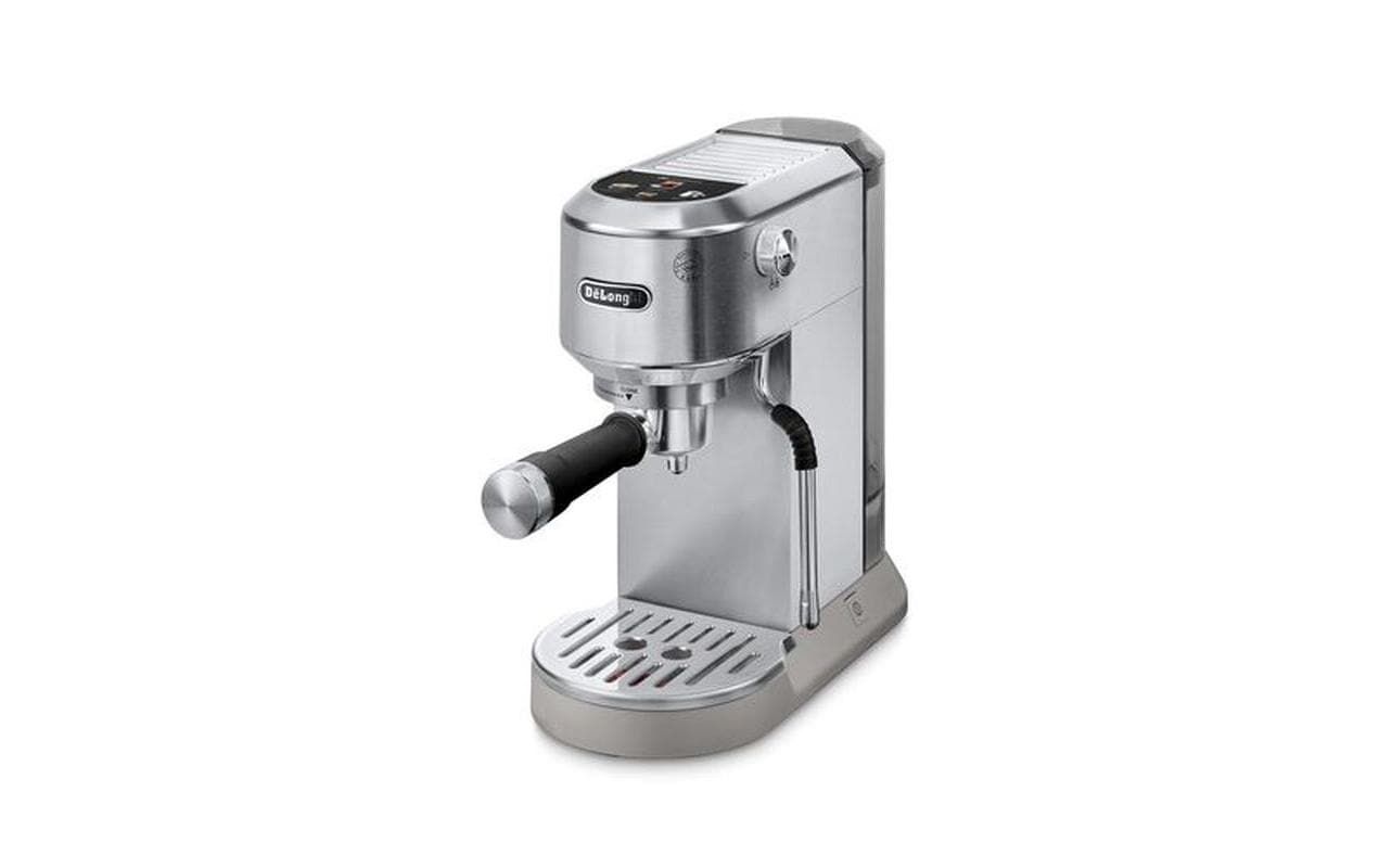 Siebträgermaschine Dedica Duo EC890.M Silber - MEGART