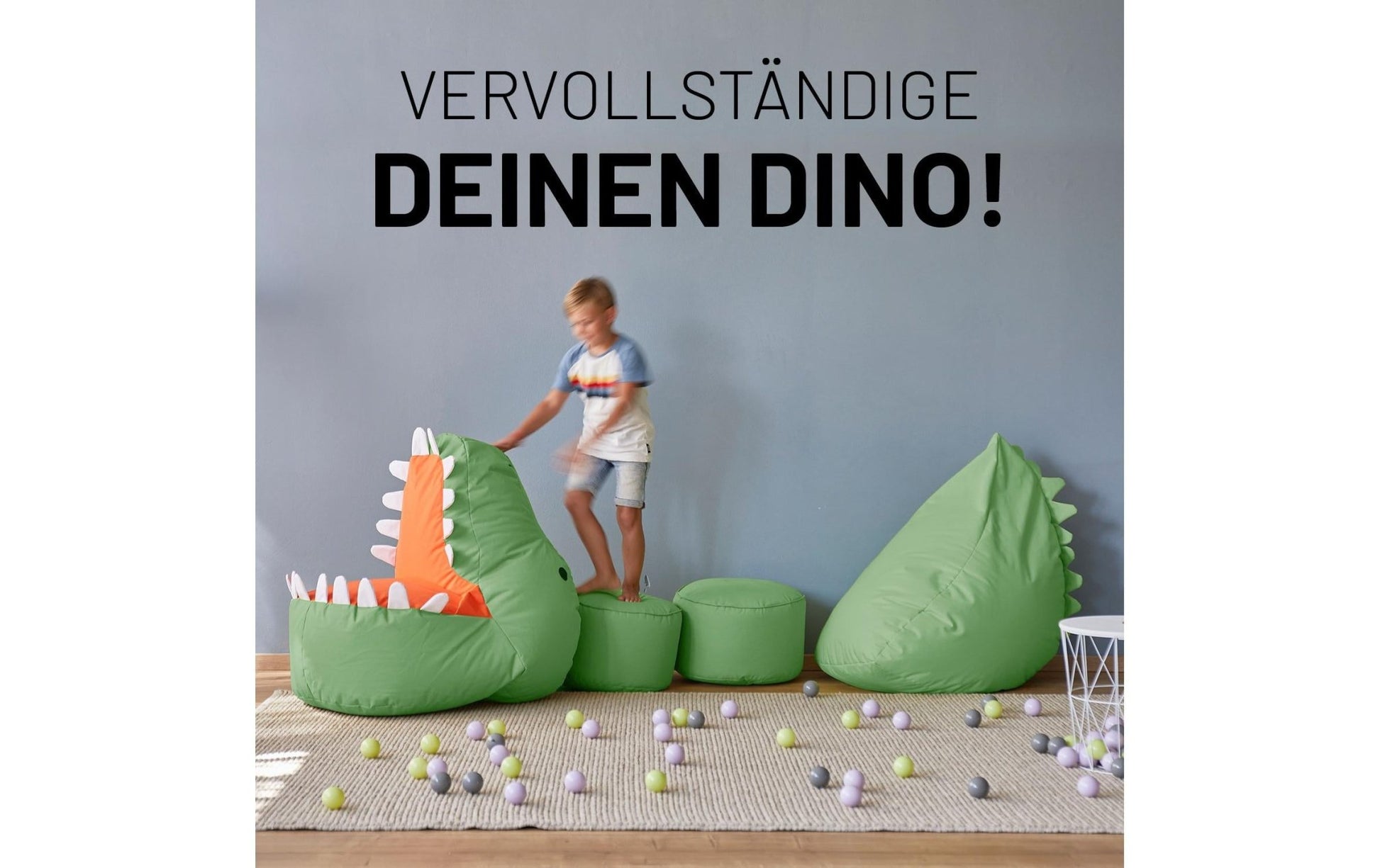 Sitzsack Dino 270 L, Grün - MEGART