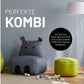 Sitzsack Hippo 200 L, Grau - MEGART