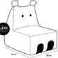 Sitzsack Hippo 200 L, Grau - MEGART