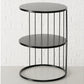 Beistelltisch Inala 52 x 36 cm, Schwarz - MEGART