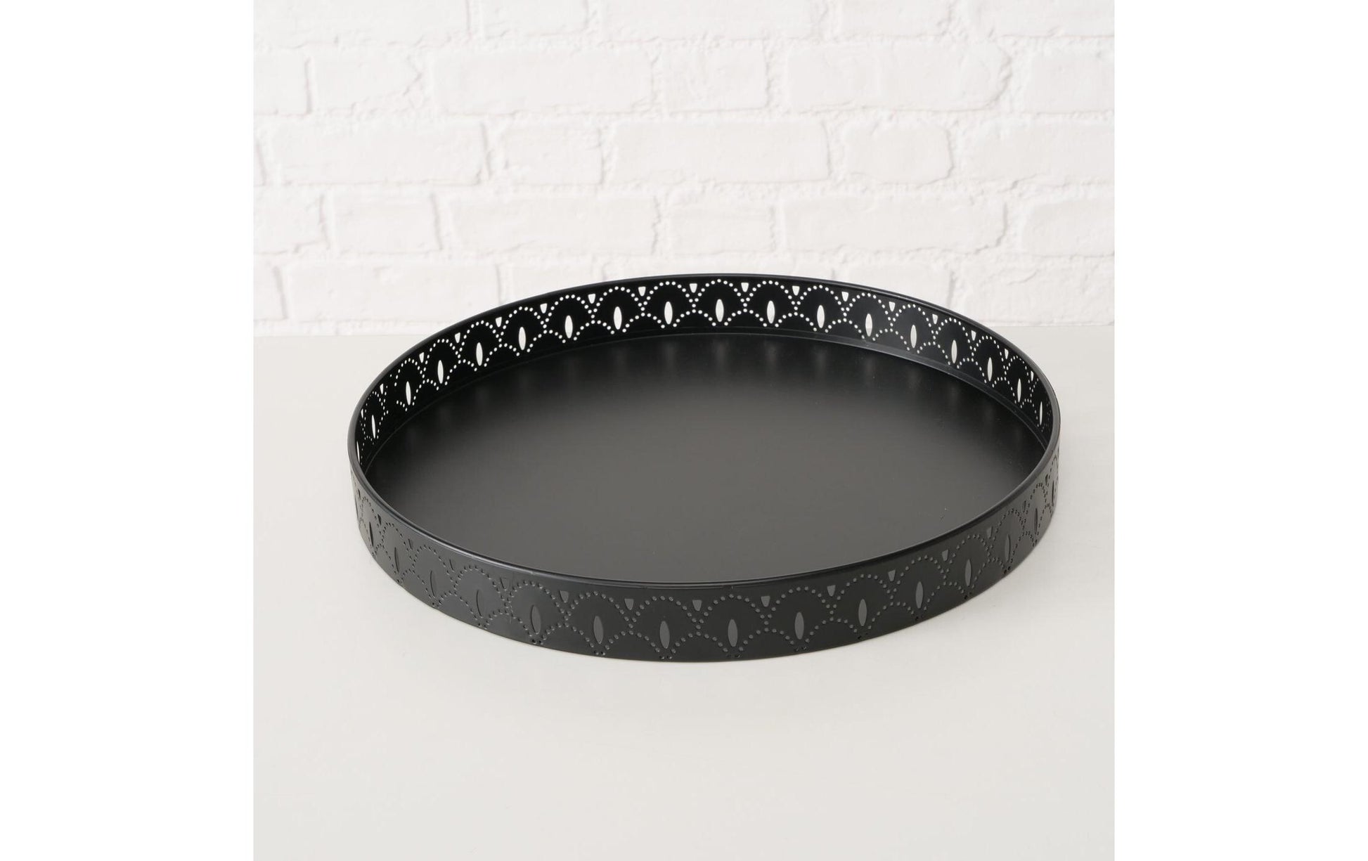 Beistelltisch Elios 40 x 45 cm, Schwarz - MEGART
