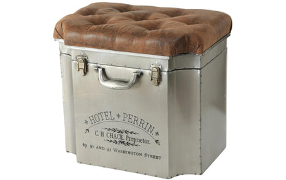 Hocker Kinley Eisen, Polyurethan, Mehrfarbig - MEGART