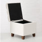Hocker Palur MDF/Kiefer, Cremeweiss - MEGART