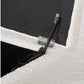 Hocker Palur MDF/Kiefer, Cremeweiss - MEGART