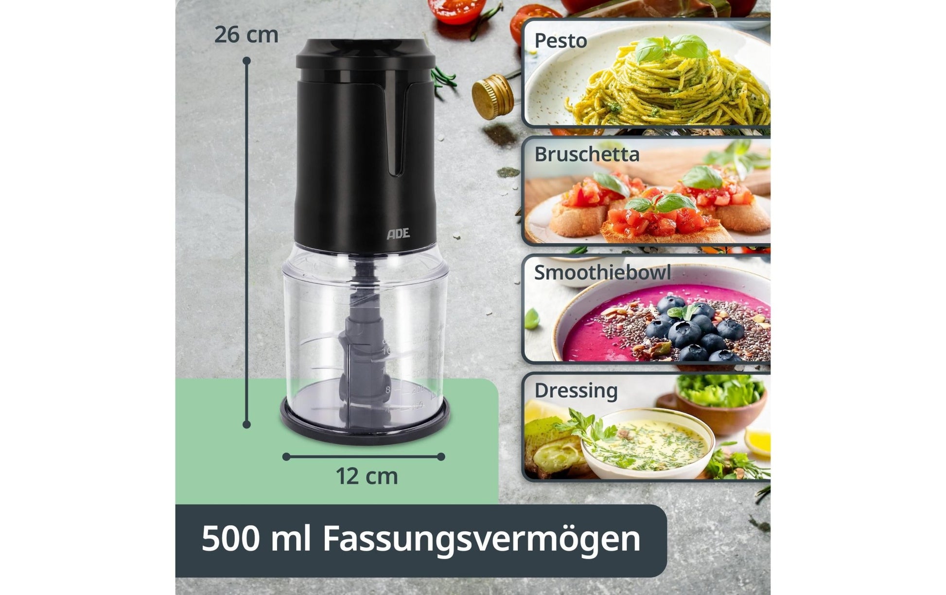 Zerkleinerer Elektrisch KG2401 - 1 400W 500 l - MEGART
