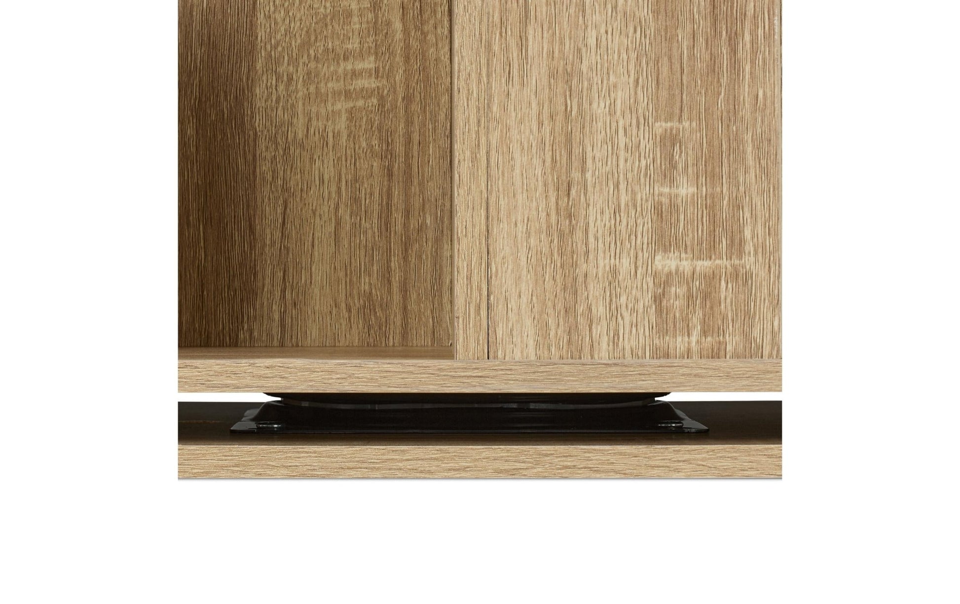 Regal 4 Etagen, Hellbraun, Höhe:125.5 cm - MEGART