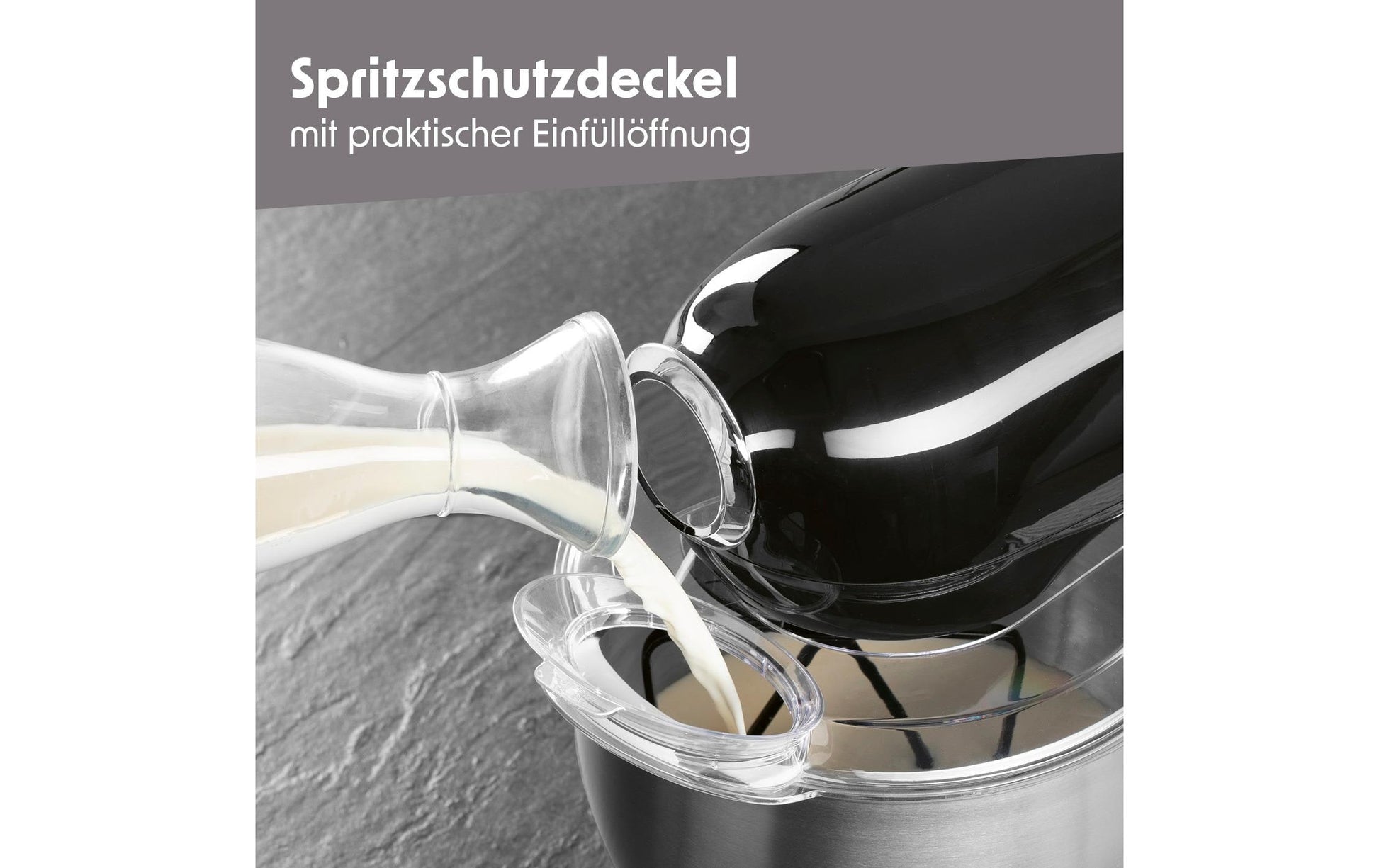 Küchenmaschine Schwarz - MEGART