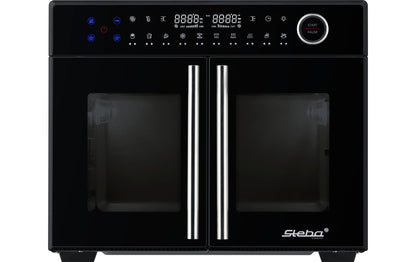 Backofen Airfry Grillbackofen AF Tri Zone 24 l, Schwarz - MEGART