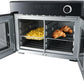 Backofen Airfry Grillbackofen AF Tri Zone 24 l, Schwarz - MEGART
