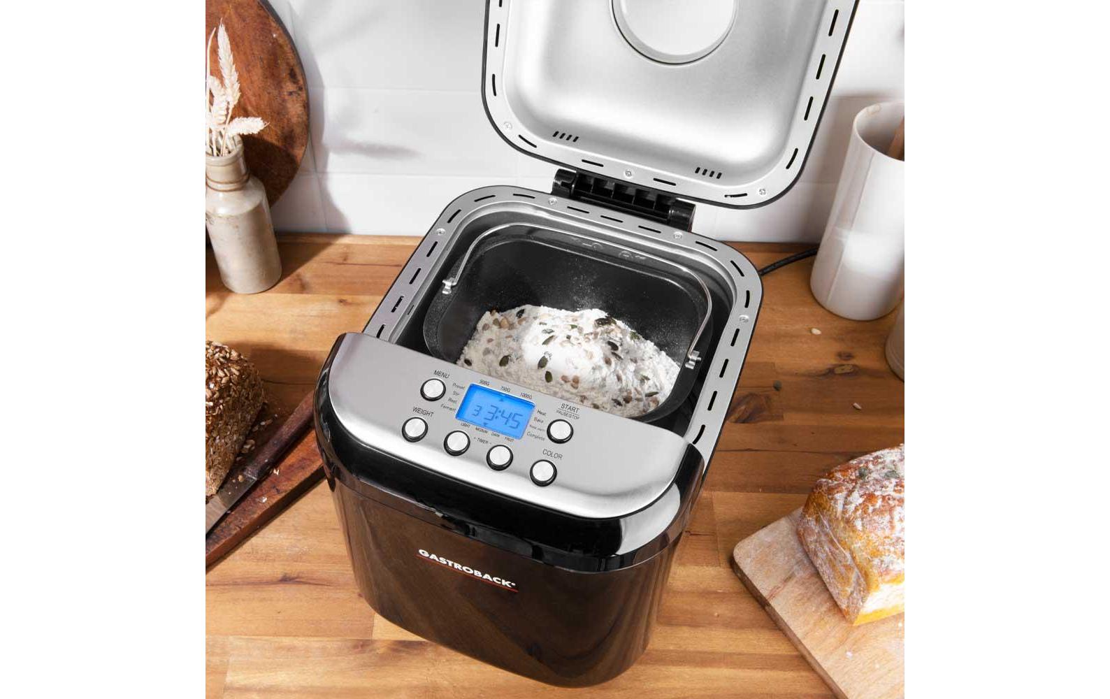 Brotbackautomat Pro Schwarz - MEGART