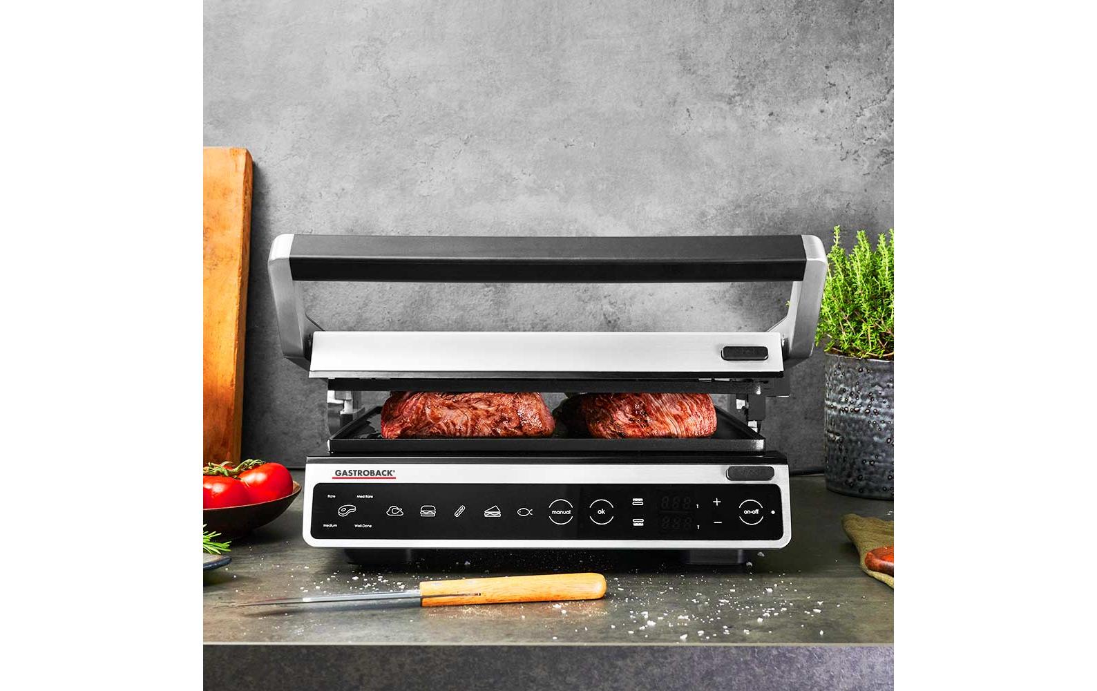 Kontaktgrill BBQ Advanced Smart 200 W - MEGART