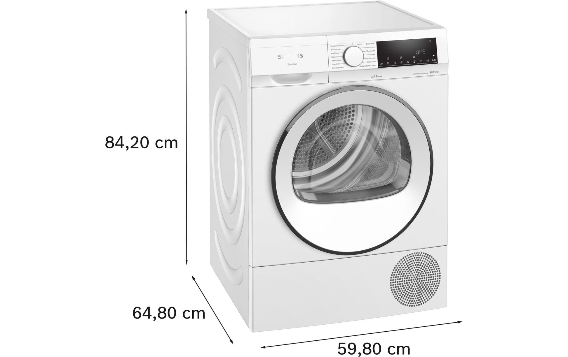 Wäschetrockner WQ45G2A0CH Rechts - MEGART