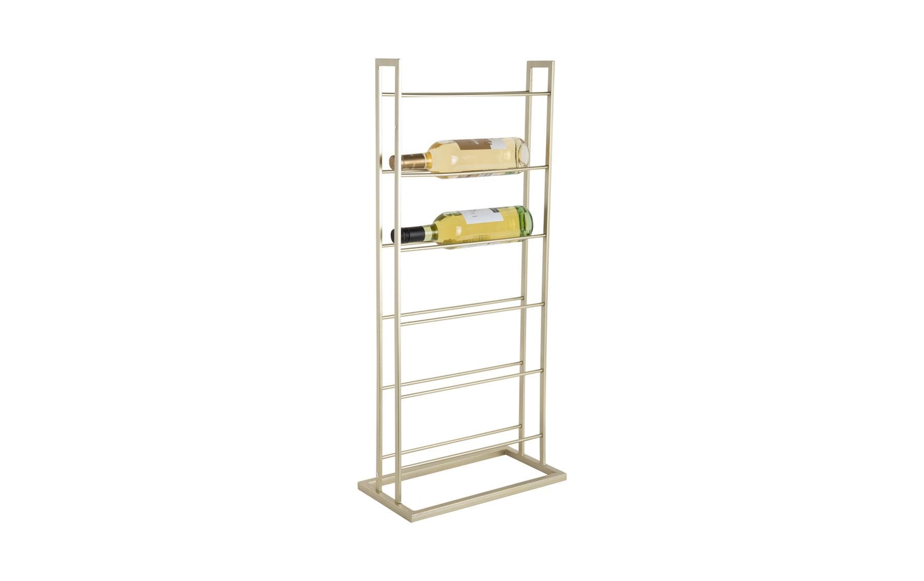 Weinregal Single Floor 84.5 x 20 cm, Gold - MEGART