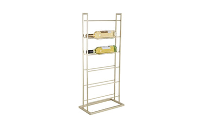 Weinregal Single Floor 84.5 x 20 cm, Gold - MEGART