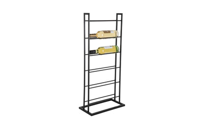 Weinregal Single Floor 84.5 x 20 cm, Schwarz - MEGART