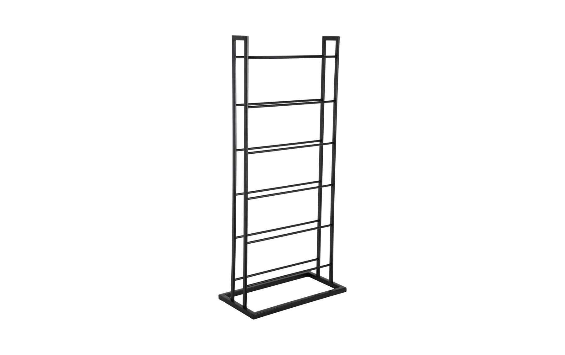 Weinregal Single Floor 84.5 x 20 cm, Schwarz - MEGART