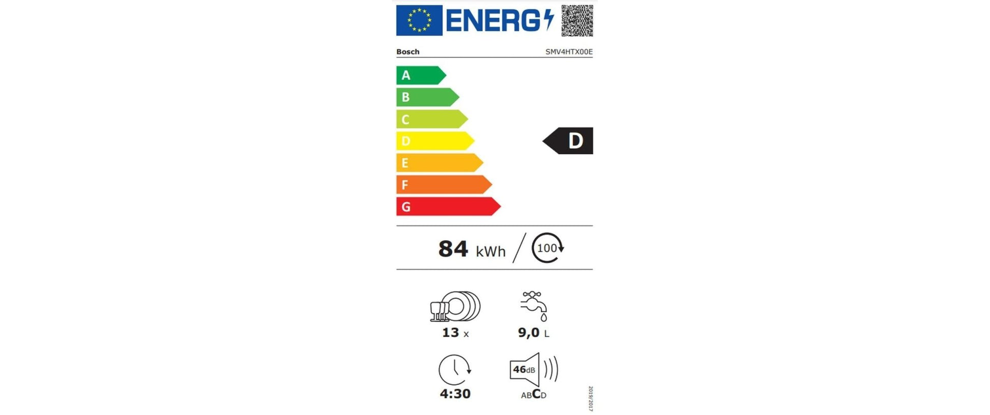Einbaugeschirrspüler SMV4HTX00E - MEGART
