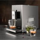 Siebträgermaschine Crema One Touch Schwarz/Silber - MEGART
