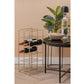 Weinregal Duo Floor 57 x 25 cm, Gold - MEGART