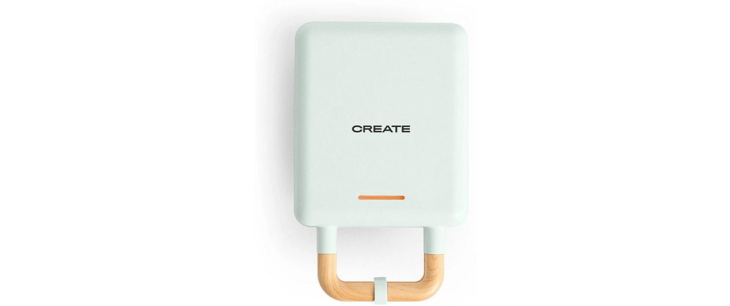 Waffeleisen Stone 2 in 1 Compact Pastellblau - MEGART