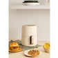 Heissluft - Fritteuse Air Fryer Creme 1.5 l - MEGART