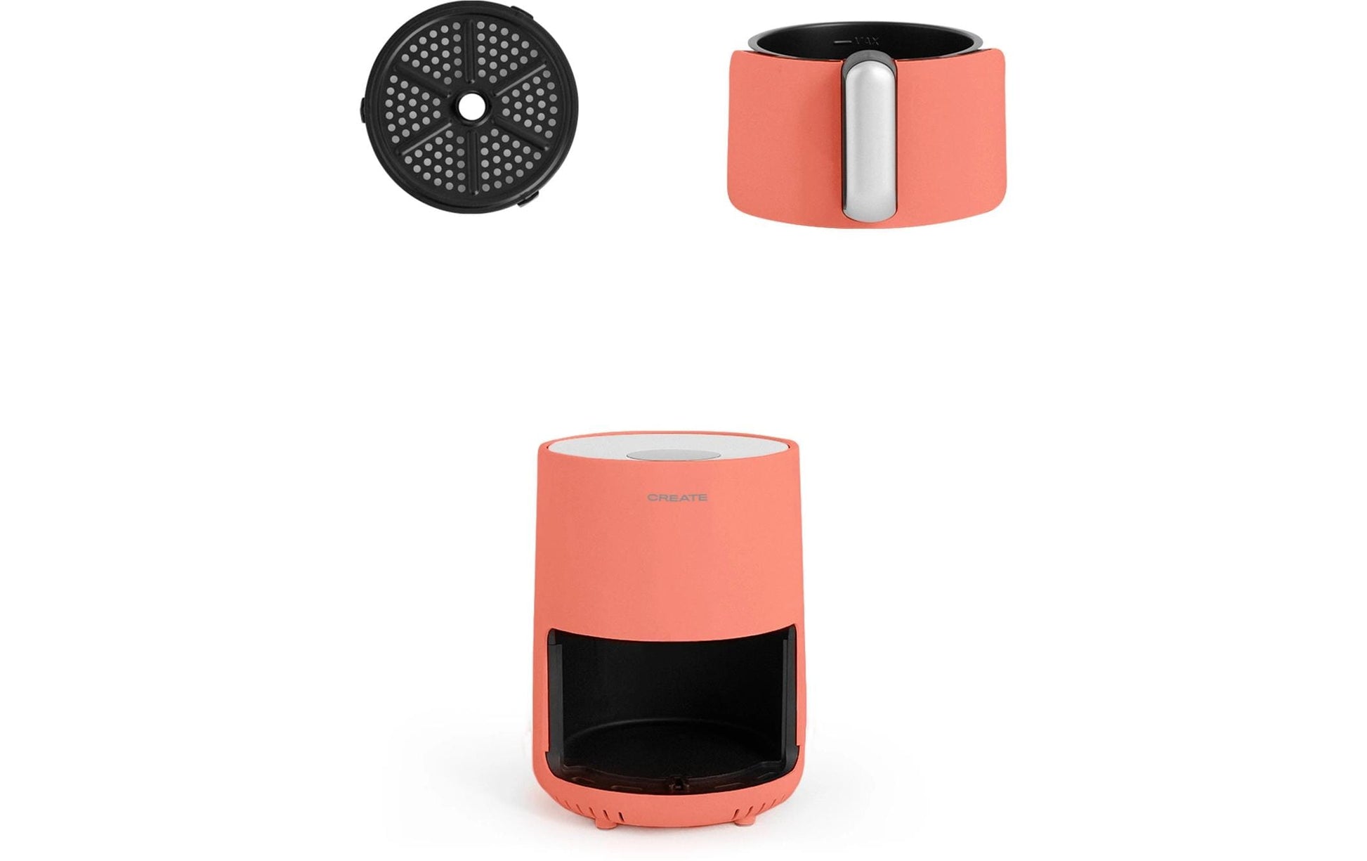 Heissluft - Fritteuse Air Fryer Terrakotta 1.5 l - MEGART