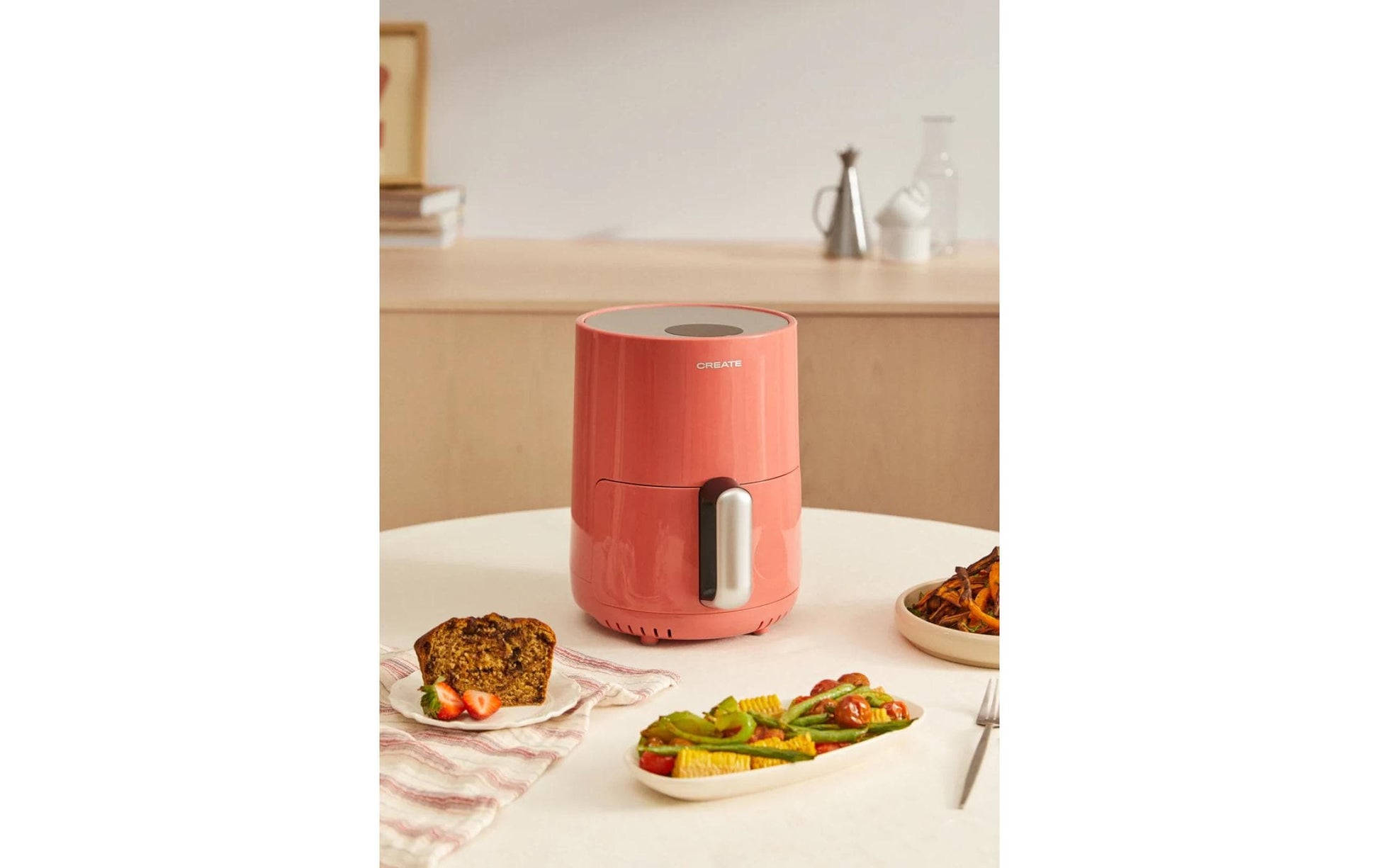 Heissluft - Fritteuse Air Fryer Terrakotta 1.5 l - MEGART