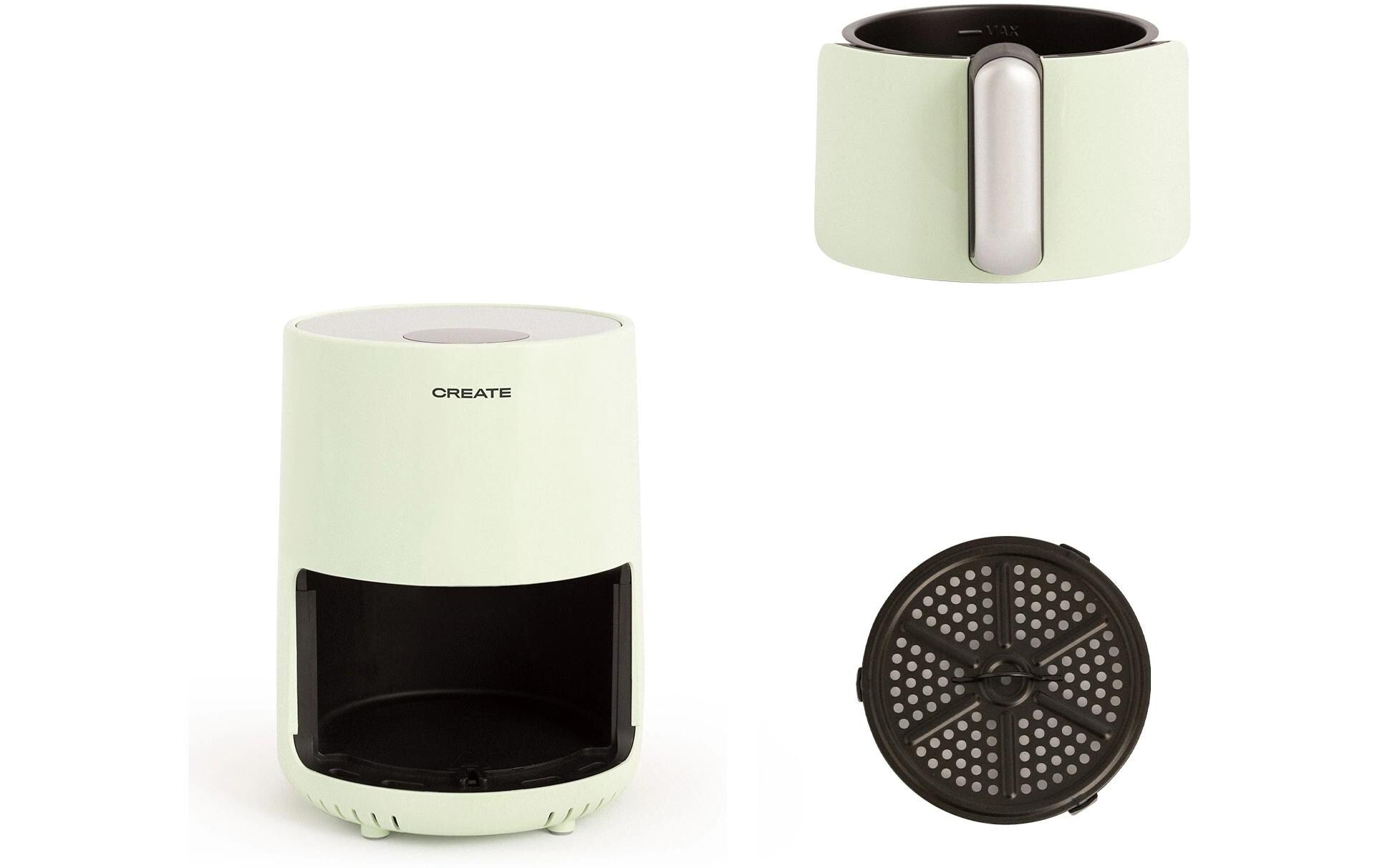 Fritteuse Air Fryer Pastelgrün 1.5 l - MEGART