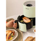 Fritteuse Air Fryer Pastelgrün 1.5 l - MEGART