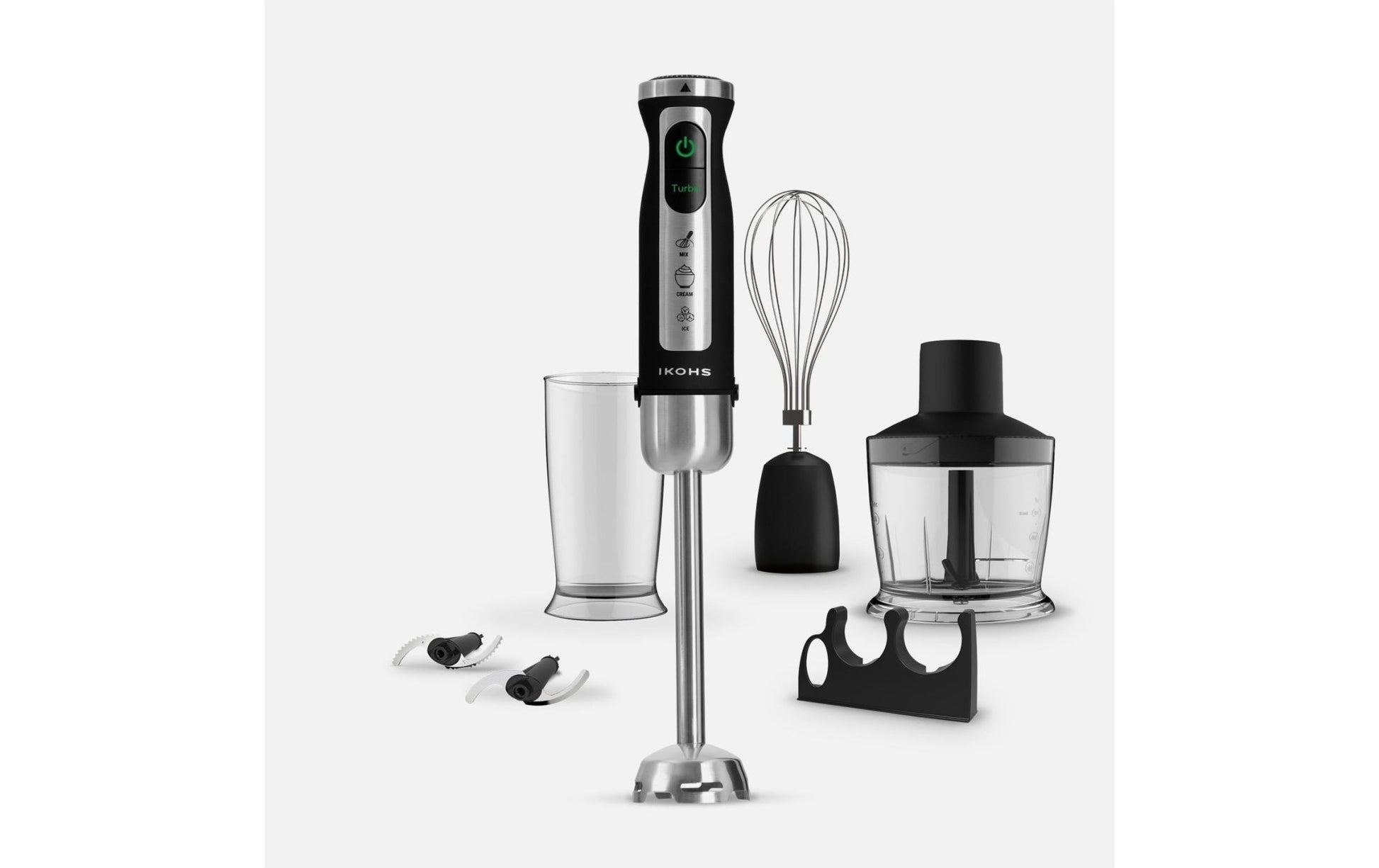 Stabmixer Full Mix Advance Schwarz/Silber - MEGART
