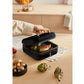 Waffeleisen Stone Studio Pro - 180° Schwarz - MEGART