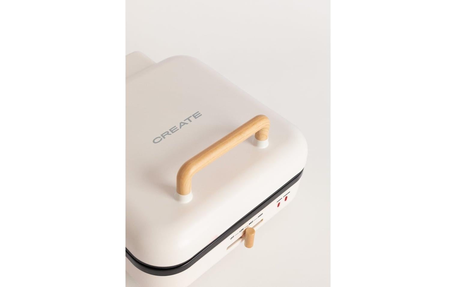 Waffeleisen Stone Studio Pro - 180° Wollweiss - MEGART