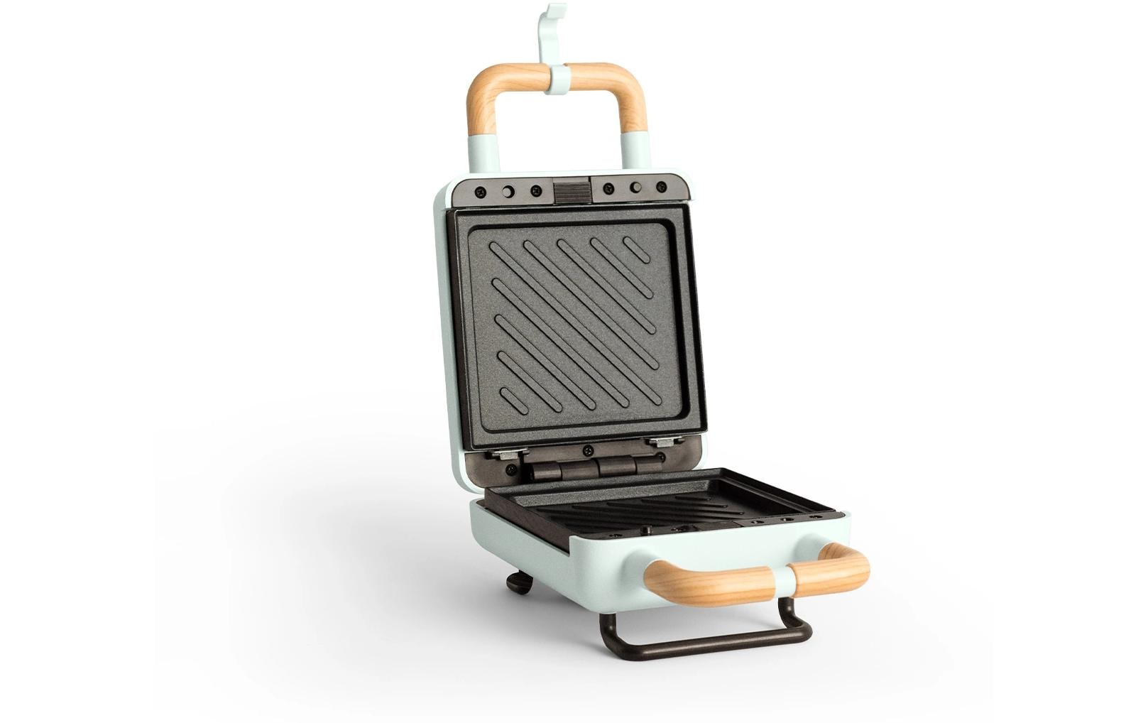 Waffeleisen Stone 2 in 1 Compact Pastellblau - MEGART