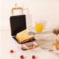 Waffeleisen Stone 2 in 1 Compact Pastellrosa - MEGART