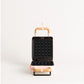 Waffeleisen Stone 2 in 1 Compact Pastellrosa - MEGART