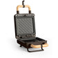 Waffeleisen Stone 2 in 1 Compact Braun - MEGART