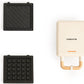 Waffeleisen Stone 2 in 1 Compact Wollweiss - MEGART
