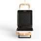 Waffeleisen Stone 2 in 1 Compact Wollweiss - MEGART