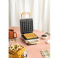 Waffeleisen Stone 2 in 1 Compact Sand - MEGART