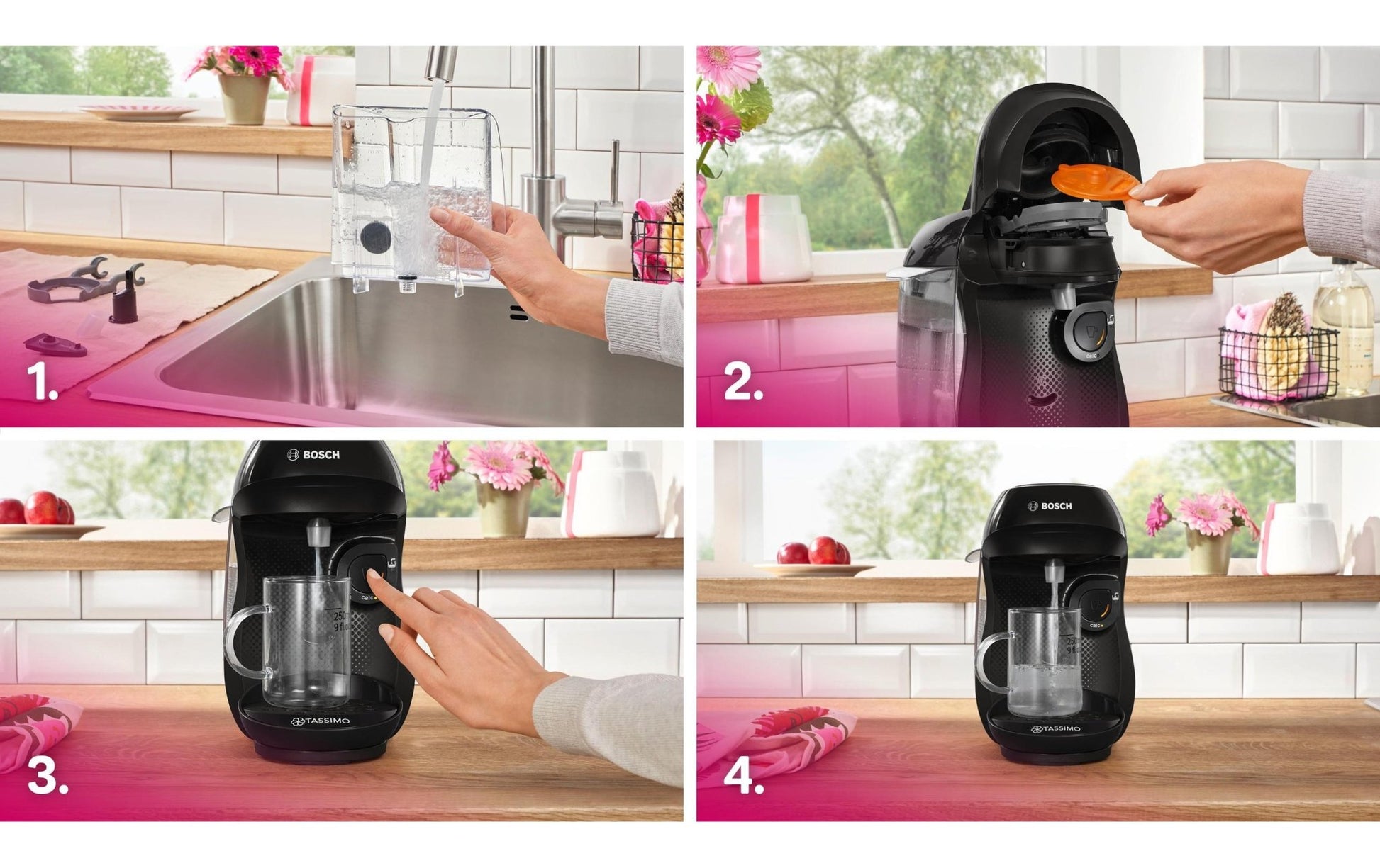 Kapselmaschine Happy friendly Schwarz - MEGART
