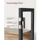 Regal 14 Ablagen 158 x 166 cm, Braun/Schwarz - MEGART