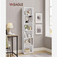 Regal 6 Ablagen 40 x 178.5 cm, Weiss - MEGART