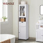 Vitrine Landhausstil 40 x 165 cm, Weiss - MEGART