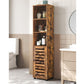 Vitrine 40 x 167 cm, Braun - MEGART