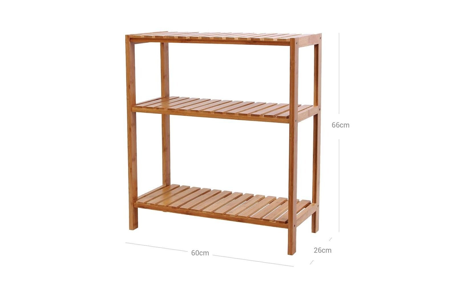 Regal 60 x 66 cm, Braun - MEGART