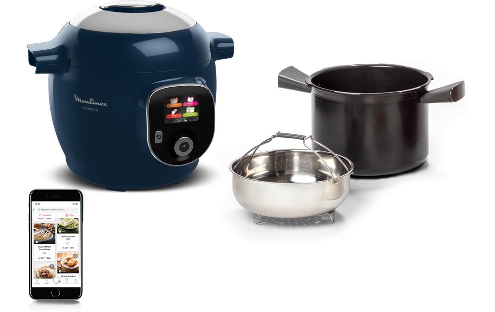 Küchenmaschine Cookeo+ CE8514 Blau - MEGART