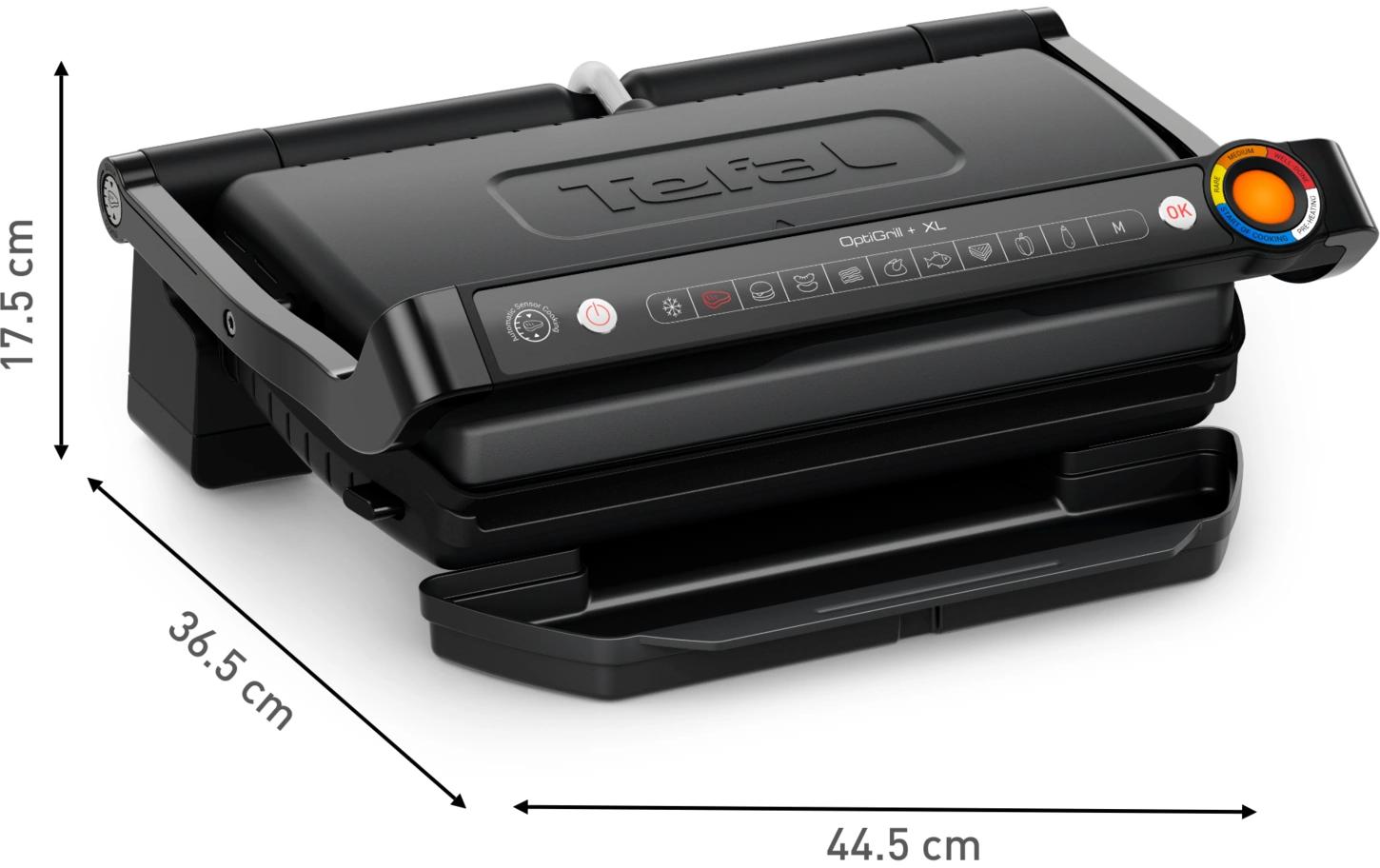Kontaktgrill OptiGrill+ XL GC7278 2000 W - MEGART