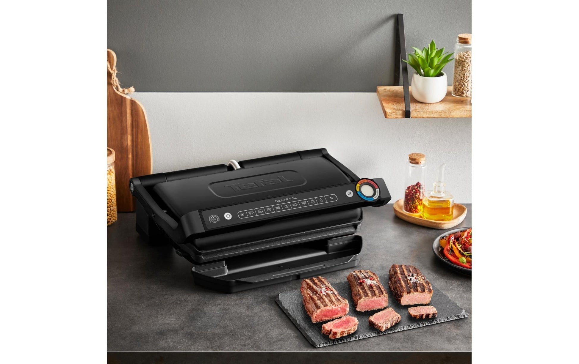 Kontaktgrill OptiGrill+ XL GC7278 2000 W - MEGART